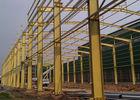 Safety Industrial Steel Structures , Multi Layer Pre Engineering Steel Structure Workshop