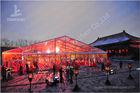 800 Seater Fabric Gala Dinner Outdoor Party Tents Clear Roof?Marquee 25X50 M