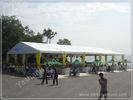 School Luxury Outdoor Party Tents For Winter , Decorated Garden Party Marquees