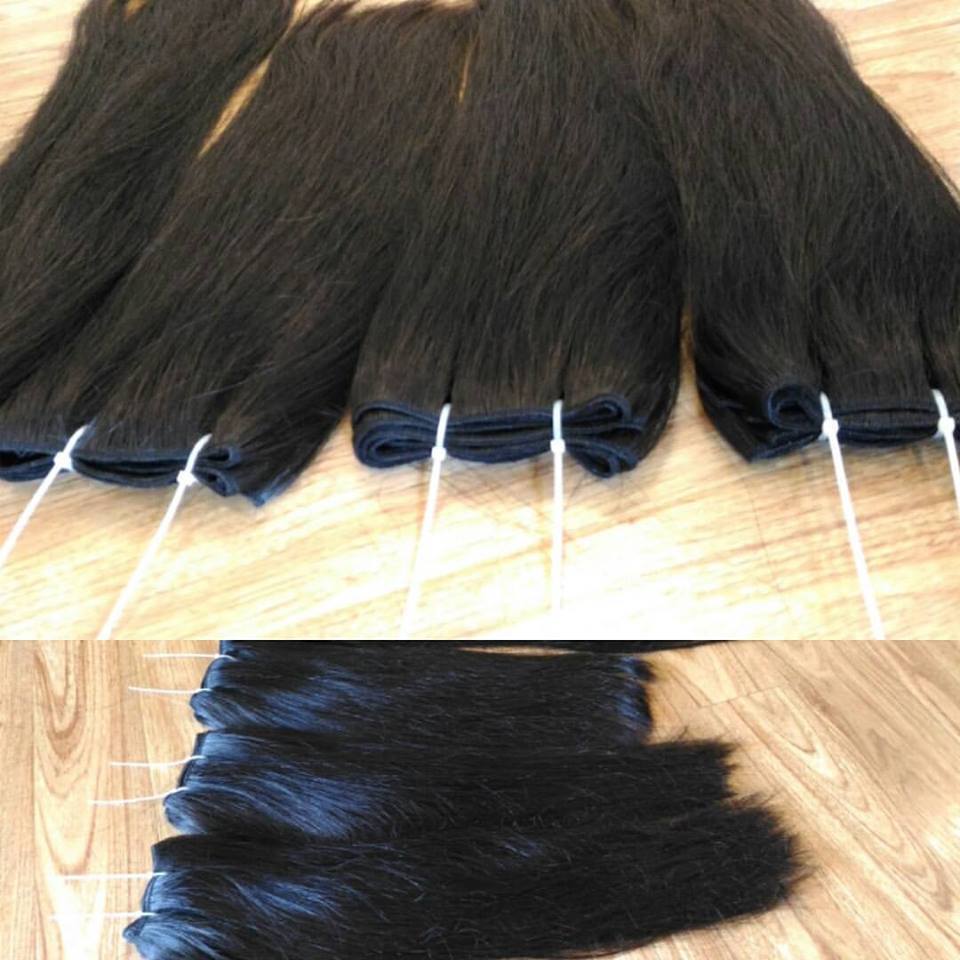 MACHINE WEFT HUMAN HAIR NATURAL COLOR WHOLESALE PRICE