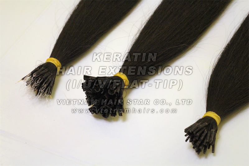 Keratin hair extensions I/U/V/flat-tip...HAIR EXTENSION 100% remy natural hair, unprocessed human hair
