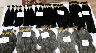 100% Natural human hair, Vietnam Hair, Bulk Hair with BEST Wholesaleprice