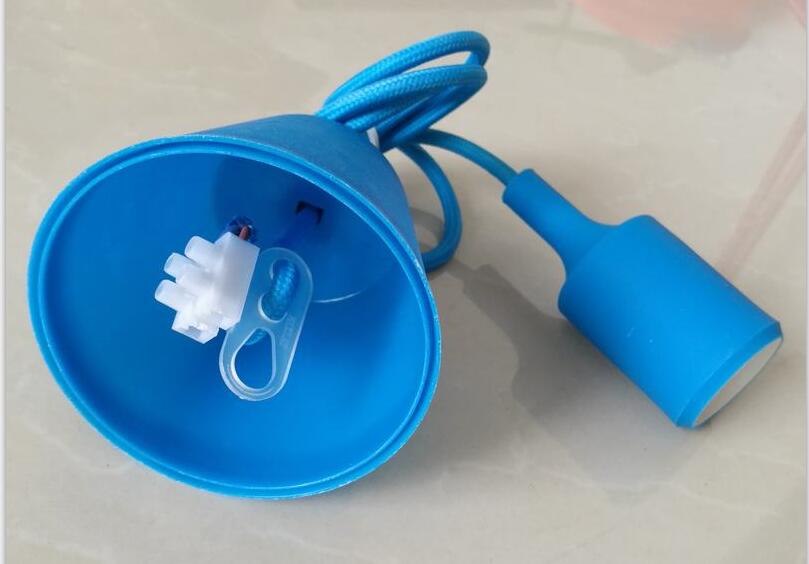 E27 Lamp holder With Silicone Pendant Lamp with CE approved