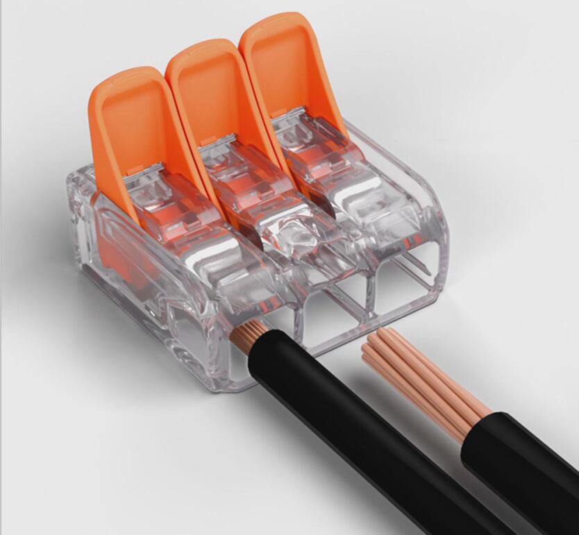 Wago 221 3pin fast connector replace Wago 221 series lighting terminal block