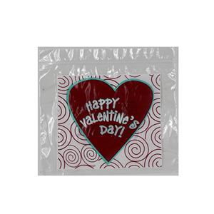 Sweet Valentine Favor Ziplock Treat Bags 20- Count