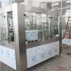 CGF Series Glass Bottle Water Filling Machine