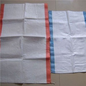 PP Woven Bag With Blue Or Red Without Printing Line 25kg PP Woven Bag