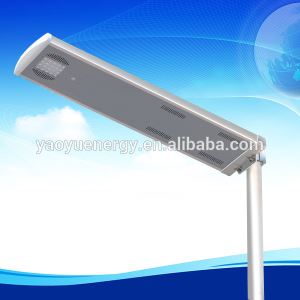 Solar Integrated PIR LED Street Light