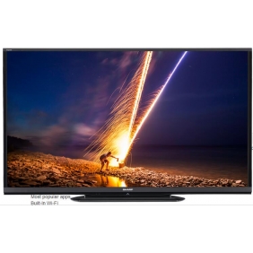 Sharp 80& quot; Class AQUOS HD Series LED Smart TV LC-80LE650U