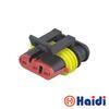 Black Plastic Electrical Wire Connectors  282087-1 Sealed 3 Pin Female Connector