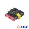 4 Pin Waterproof Electrical Connectors , Female AMP Sealed Automotive Connectors