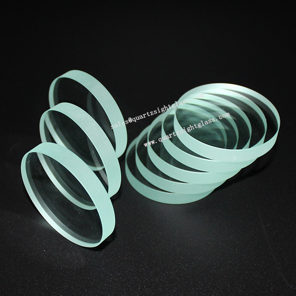 clear floating high temperature sight glass