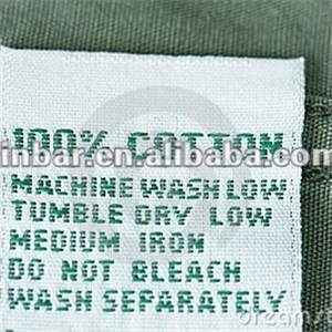 Direct Manufacturer Of Folding Fabric Woven Clothing Hang Tags Labels Made In China