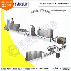 Puffed Crisp Corn Flakes Machine