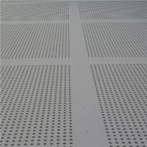 Alumnum Glass Wool Sound Insulation Panel