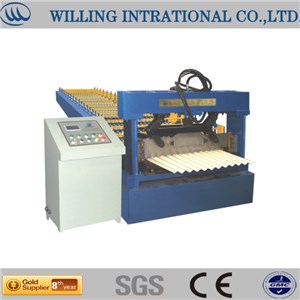 Galvanized Roof Sheet Roll Forming Machine