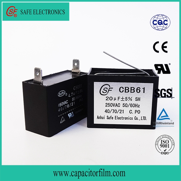 high quality  square ac motor cbb61 capacitor 