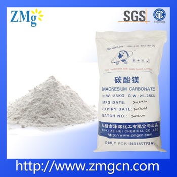 China Products Magnesium Carbonate Ink Additive Industrial Grade White Powder High Quality 