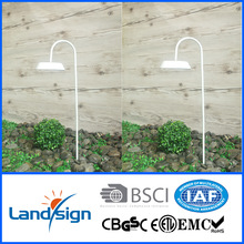 solar powered waterproof garden light with hook