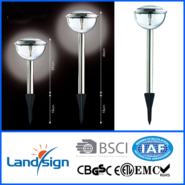 solar powered high lumen garden light