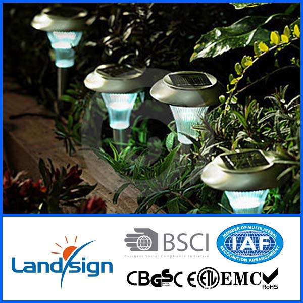 solar powered lawn light for garden decoration