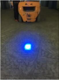 Arrow Blue Point Led Warning Light Lamp Arrow Beam Forklift Blue Light for forklift