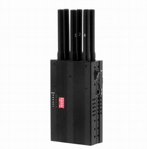 Selectable Portable 3G Cell Phone WiFi Jammer & GPS Signal Jammer