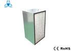 Galvanized Frame Hepa Air Filter Box Type Aluminum Separator For Pharmaceutical , Laboratory