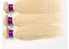 Bright Colored Human Hair Extensions , Blonde Human Hair Extensions