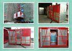 Passenger Material Construction Hoist Equipment With Fall To Automatic Braking