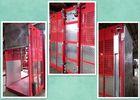 2 Motors Rack And Pinion Hoisting Equipment In Construction High Energy Saving