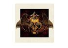 5D Effect PET 3D Lenticular Pictures Skull Image For Indoor Decoration