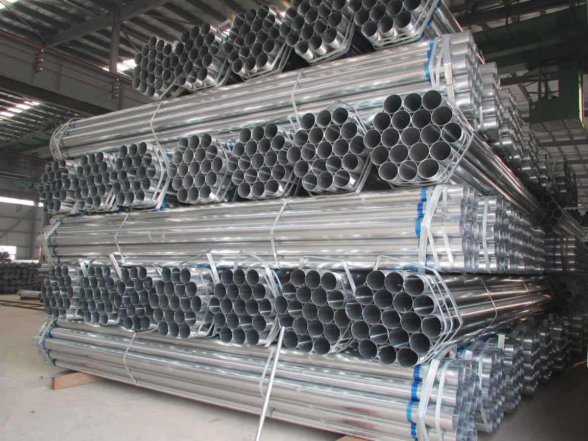 pre galvanized steel pipe for greenhouse in China Dongpengboda