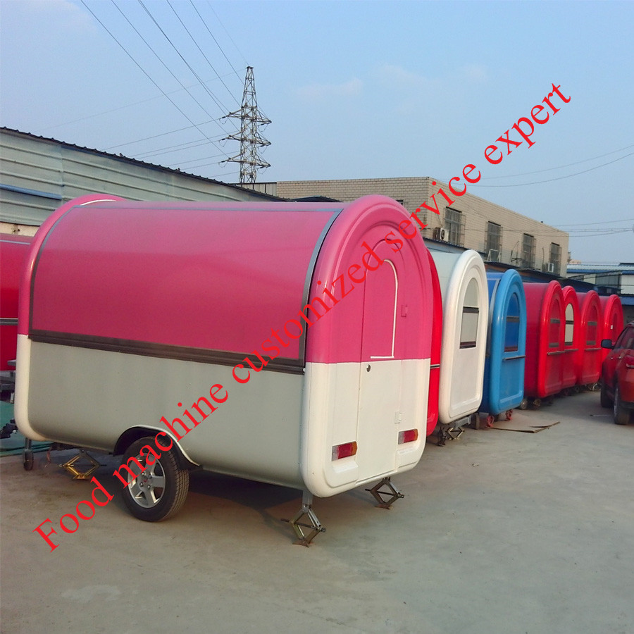 burner stove mobile food trailer pancake fast food cart