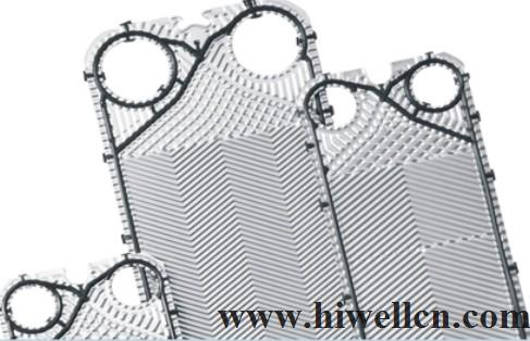 Heat exchanger plate and gasket