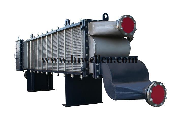 Fully welded plate heat exchanger