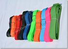 Coloful Nylon Velcro Wrist Straps / Velcro Watch Straps , Cargo Tie Down Straps Wide Application