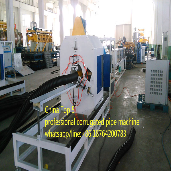 50-200mm single wall corrugated tube machinery price