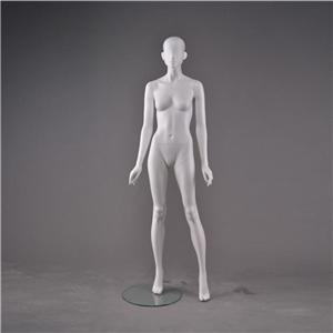 Matt White FRP Standing Vision Display Mannequins