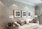 0.7*8.4M Removable Non  -woven Modern Luxury Wallpaper with Abstract Curve
