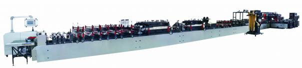Quad Flat Bottom Pouch With Zipper, Accumulator Bag Making Machine( 2-Lane) 