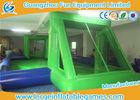 Portable Green / Blue Inflatable Football Pitch For Kids And Adults