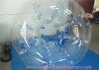 Clear 1.5m TPU Inflatable Bubble Ball For Young , Outdoor Games Inflatable Bumper Bubble Ball