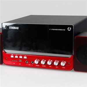 4& acute; Subwoofer Black 2.1 Multimedia Speaker Wiht Bluetooth