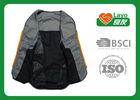 Grey Lightweight Travel Vest , Travel Waistcoats With Pockets