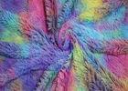 Professional Many Color PV Plush Fabric With Tie Dye OEM / ODM Available?