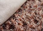 Weft Knitted PV Plush Fabric  / Long Pile Faux Fur Fabric With SGS Certificate