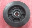Metal PBT Wheel Insert Injection Molding , 2 Cavity Moulded Plastic Components