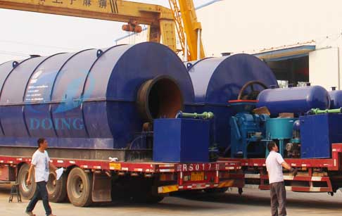 Pyrolysis plant