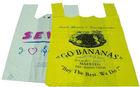 Colorful Biodegradable Plastic Shopping Bags With Handles PE / PO Material